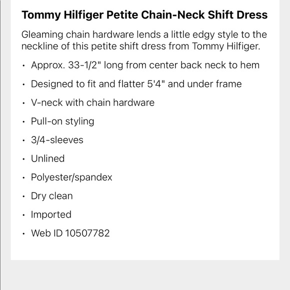 Tommy Hilfiger Dress 👗 - Picture 3 of 4